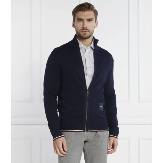 Tommy Hilfiger Sweter MONOTYPE GS | Regular Fit | z dodatkiem jedwabiu ze sklepu Gomez Fashion Store w kategorii Swetry męskie - zdjęcie 184322741