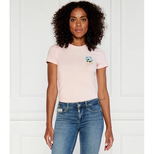 GUESS T-shirt | Regular Fit ze sklepu Gomez Fashion Store w kategorii Bluzki damskie - zdjęcie 184322800