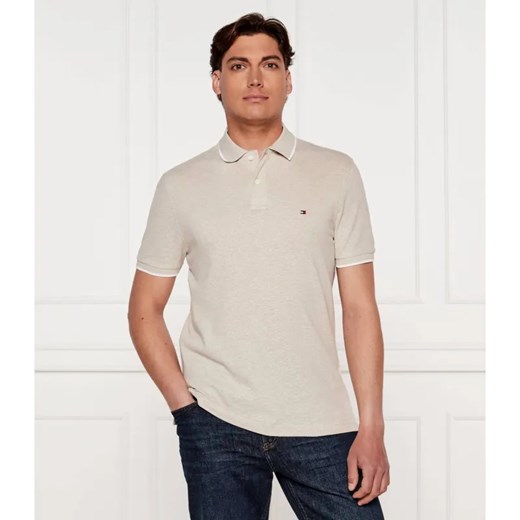 Tommy Hilfiger Polo | Regular Fit | z dodatkiem lnu ze sklepu Gomez Fashion Store w kategorii T-shirty męskie - zdjęcie 184322832