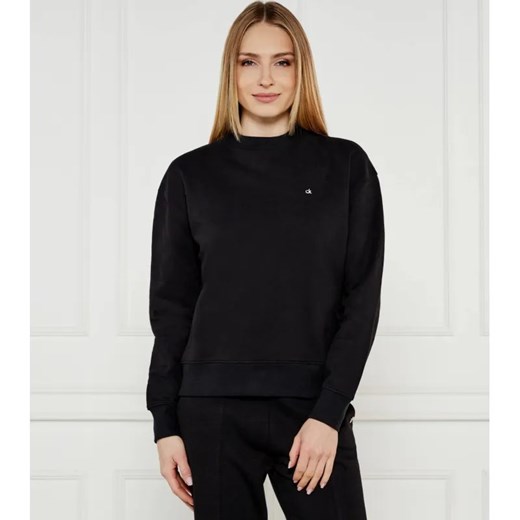 Calvin Klein Bluza TERRY | Regular Fit ze sklepu Gomez Fashion Store w kategorii Bluzy damskie - zdjęcie 184322833