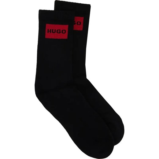 Hugo Bodywear Skarpety 2-pack QS RIB LABEL CC ze sklepu Gomez Fashion Store w kategorii Skarpetki męskie - zdjęcie 184322893