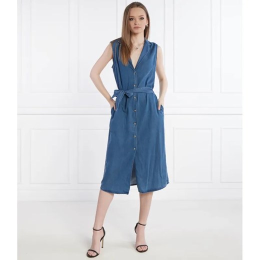Pepe Jeans London Jeansowa sukienka MAGGIE ze sklepu Gomez Fashion Store w kategorii Sukienki - zdjęcie 184322903