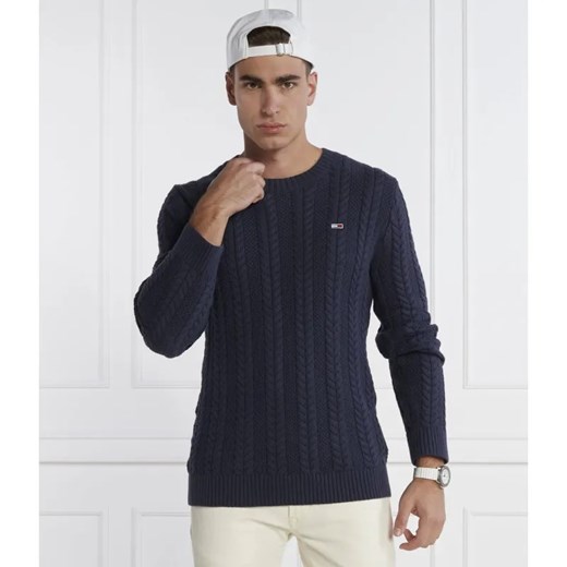Tommy Jeans Sweter | Regular Fit ze sklepu Gomez Fashion Store w kategorii Swetry męskie - zdjęcie 184322942
