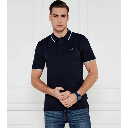 BOSS BLACK Polo Parlay 190 | Regular Fit | pique ze sklepu Gomez Fashion Store w kategorii T-shirty męskie - zdjęcie 184322962