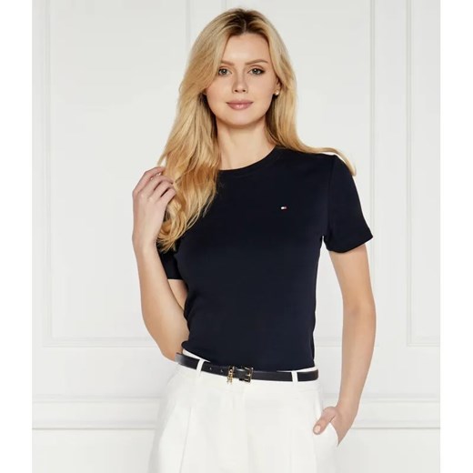 Tommy Hilfiger T-shirt | Slim Fit ze sklepu Gomez Fashion Store w kategorii Bluzki damskie - zdjęcie 184323024
