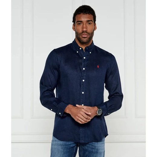 POLO RALPH LAUREN Lniana koszula | Custom fit ze sklepu Gomez Fashion Store w kategorii Koszule męskie - zdjęcie 184323054