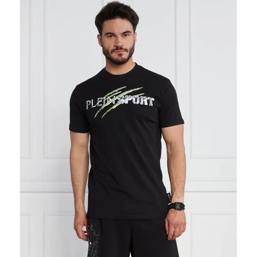Plein Sport T-shirt | Regular Fit ze sklepu Gomez Fashion Store w kategorii T-shirty męskie - zdjęcie 184323081