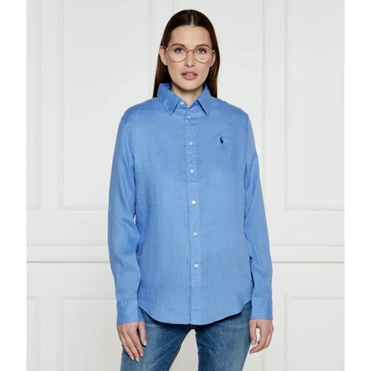 POLO RALPH LAUREN Lniana koszula | Classic fit ze sklepu Gomez Fashion Store w kategorii Koszule damskie - zdjęcie 184323104