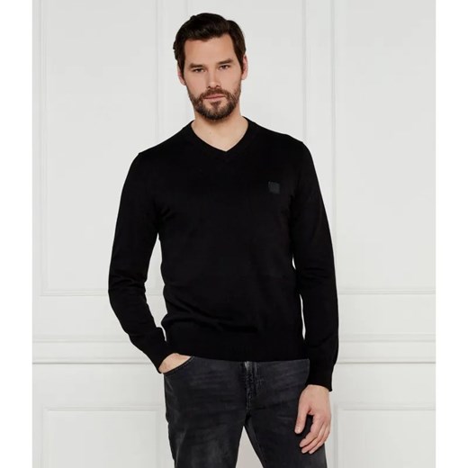 BOSS ORANGE Sweter Kanovano_V_S | Regular Fit | z dodatkiem kaszmiru ze sklepu Gomez Fashion Store w kategorii Swetry męskie - zdjęcie 184323134