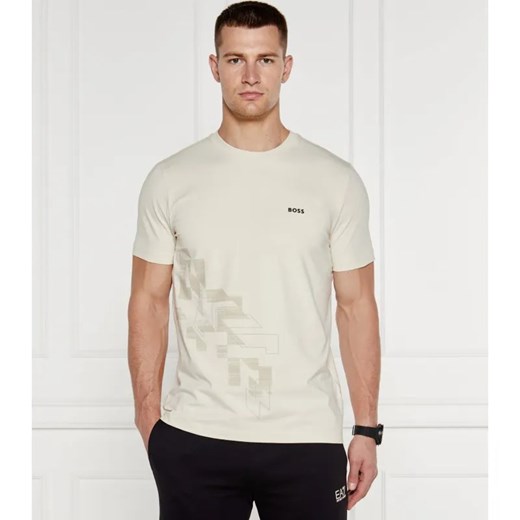 BOSS GREEN T-shirt Jagged | Regular Fit ze sklepu Gomez Fashion Store w kategorii T-shirty męskie - zdjęcie 184323153