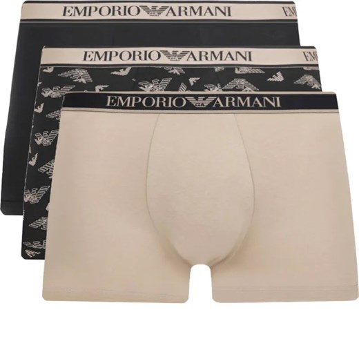 Emporio Armani Bokserki 3-pack ze sklepu Gomez Fashion Store w kategorii Majtki męskie - zdjęcie 184323224