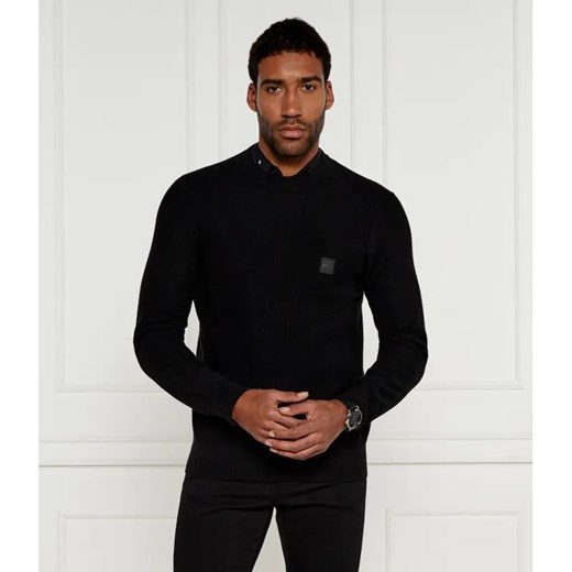 BOSS ORANGE Sweter Anion_S | Regular Fit | z dodatkiem kaszmiru ze sklepu Gomez Fashion Store w kategorii Swetry męskie - zdjęcie 184323254