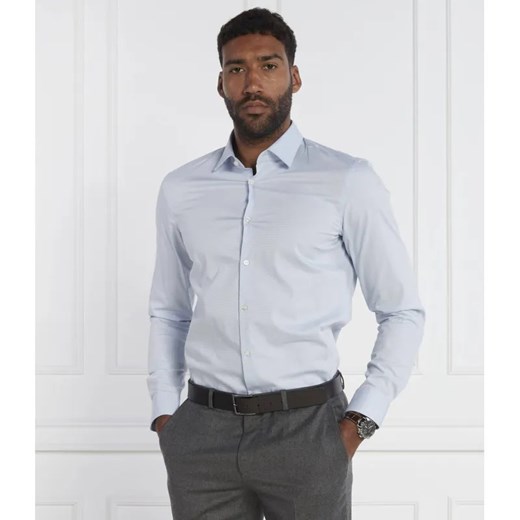 HUGO Koszula Kenno | Slim Fit | stretch ze sklepu Gomez Fashion Store w kategorii Koszule męskie - zdjęcie 184323282