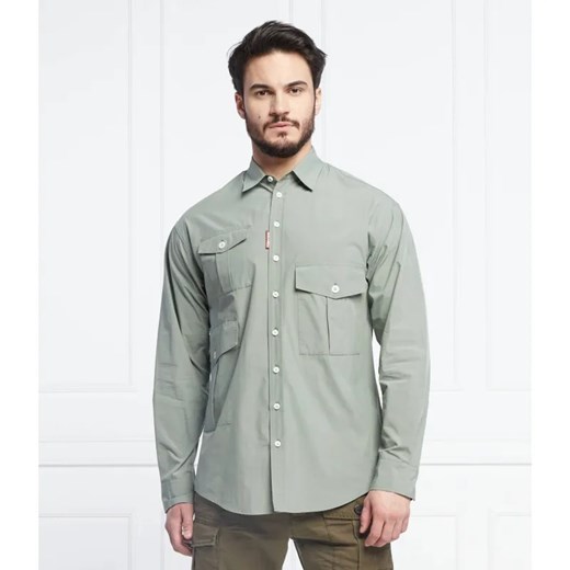 Dsquared2 Koszula Super Light Drop | Regular Fit ze sklepu Gomez Fashion Store w kategorii Koszule męskie - zdjęcie 184323332