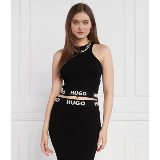 HUGO Top Sorrelta | Slim Fit L okazja Gomez Fashion Store