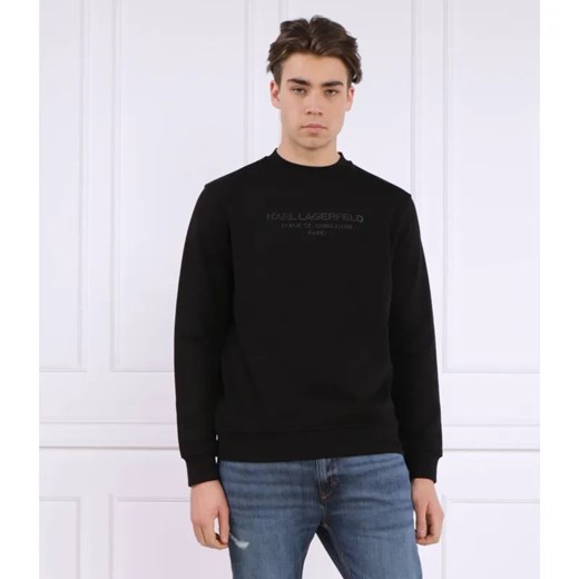 Karl Lagerfeld Bluza SWEAT CREWNECK | Regular Fit ze sklepu Gomez Fashion Store w kategorii Bluzy męskie - zdjęcie 184323360