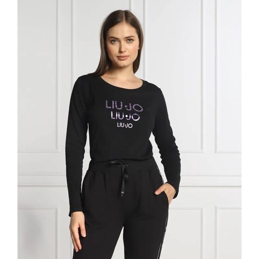 Liu Jo Sport Bluzka | Slim Fit ze sklepu Gomez Fashion Store w kategorii Bluzki damskie - zdjęcie 184323362