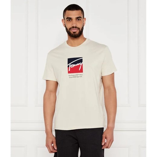 Tommy Jeans T-shirt | Regular Fit ze sklepu Gomez Fashion Store w kategorii T-shirty męskie - zdjęcie 184323390