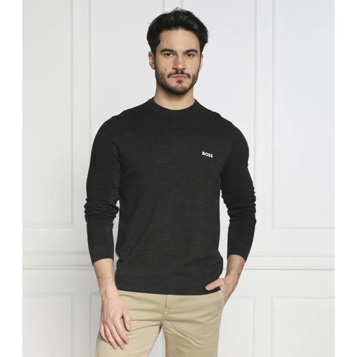 BOSS GREEN Wełniany sweter Romar | Regular Fit ze sklepu Gomez Fashion Store w kategorii Swetry męskie - zdjęcie 184323391