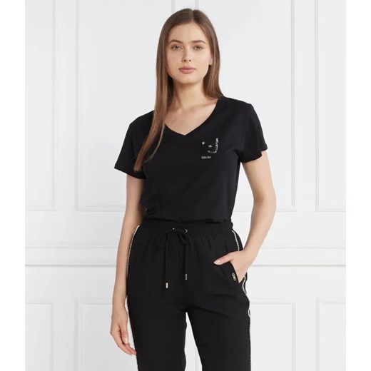 Liu Jo Sport T-shirt | Regular Fit ze sklepu Gomez Fashion Store w kategorii Bluzki damskie - zdjęcie 184323400