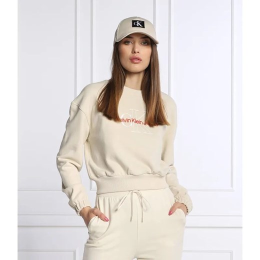 Calvin Klein Jeans Bluza | Cropped Fit ze sklepu Gomez Fashion Store w kategorii Bluzy damskie - zdjęcie 184323441