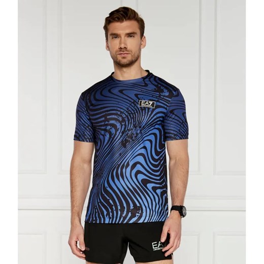 EA7 T-shirt | Regular Fit ze sklepu Gomez Fashion Store w kategorii T-shirty męskie - zdjęcie 184323450