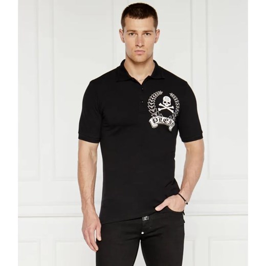 Philipp Plein Polo | Regular Fit M okazyjna cena Gomez Fashion Store
