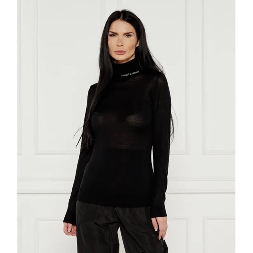 Elisabetta Franchi Wełniany golf | Slim Fit ze sklepu Gomez Fashion Store w kategorii Swetry damskie - zdjęcie 184323473