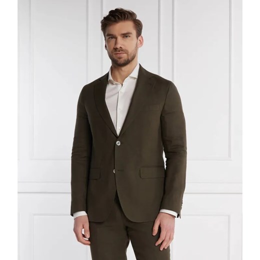 Oscar Jacobson Lniana marynarka Fogerty | Regular Fit ze sklepu Gomez Fashion Store w kategorii Marynarki męskie - zdjęcie 184323513