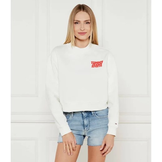 Tommy Jeans Bluza | Cropped Fit ze sklepu Gomez Fashion Store w kategorii Bluzy damskie - zdjęcie 184323541