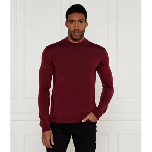 HUGO Wełniany sweter San Matteo | Regular Fit ze sklepu Gomez Fashion Store w kategorii Swetry męskie - zdjęcie 184323604