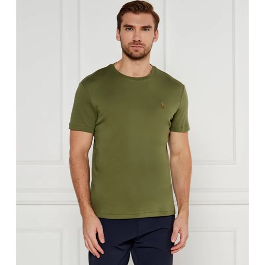 POLO RALPH LAUREN T-shirt PIMA | Custom slim fit ze sklepu Gomez Fashion Store w kategorii T-shirty męskie - zdjęcie 184323621