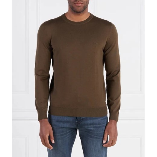 BOSS BLACK Wełniany Sweter Botto-L | Regular Fit ze sklepu Gomez Fashion Store w kategorii Swetry męskie - zdjęcie 184323661