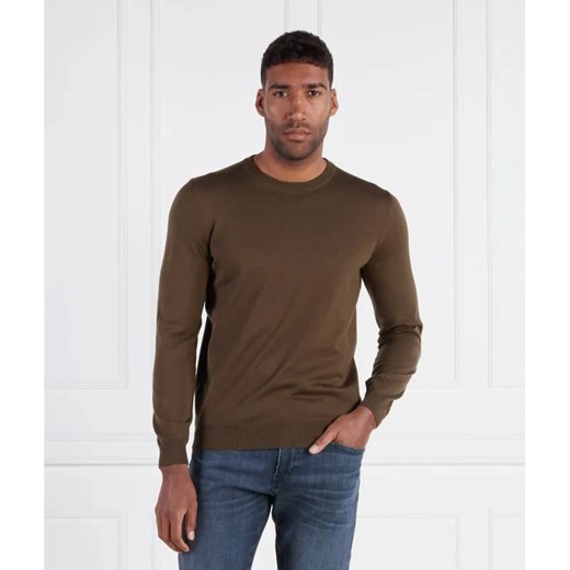 BOSS BLACK Wełniany Sweter Botto-L | Regular Fit ze sklepu Gomez Fashion Store w kategorii Swetry męskie - zdjęcie 184323662