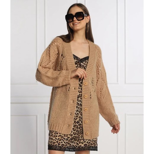 TWINSET Kardigan | Loose fit | z dodatkiem wełny ze sklepu Gomez Fashion Store w kategorii Swetry damskie - zdjęcie 184323671