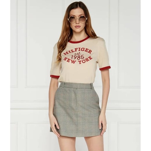 Tommy Hilfiger T-shirt VARSITY | Regular Fit ze sklepu Gomez Fashion Store w kategorii Bluzki damskie - zdjęcie 184323681