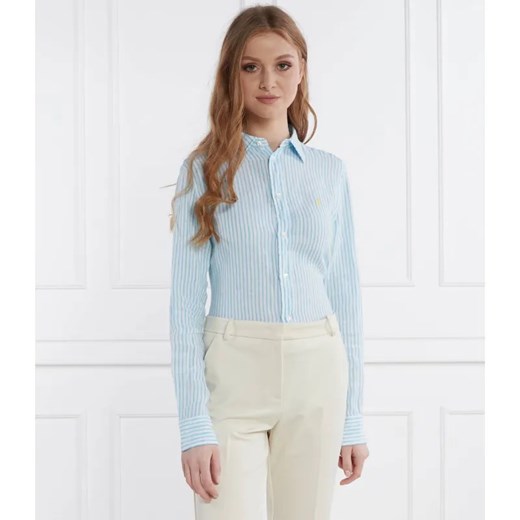 POLO RALPH LAUREN Lniana koszula | Relaxed fit ze sklepu Gomez Fashion Store w kategorii Koszule damskie - zdjęcie 184323683