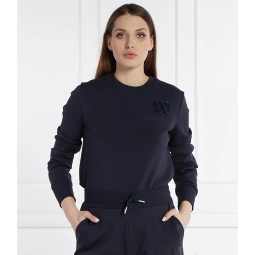 Armani Exchange Bluza | Regular Fit ze sklepu Gomez Fashion Store w kategorii Bluzy damskie - zdjęcie 184323690