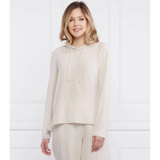 Max Mara Leisure Bluza | Regular Fit | z dodatkiem jedwabiu ze sklepu Gomez Fashion Store w kategorii Bluzy damskie - zdjęcie 184323693