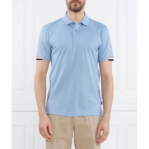 BOSS BLACK Polo Parlay 147 | Regular Fit | mercerised ze sklepu Gomez Fashion Store w kategorii T-shirty męskie - zdjęcie 184323741