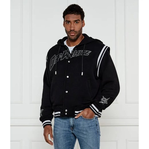 OFF-WHITE Kurtka bomber | Loose fit S Gomez Fashion Store okazyjna cena