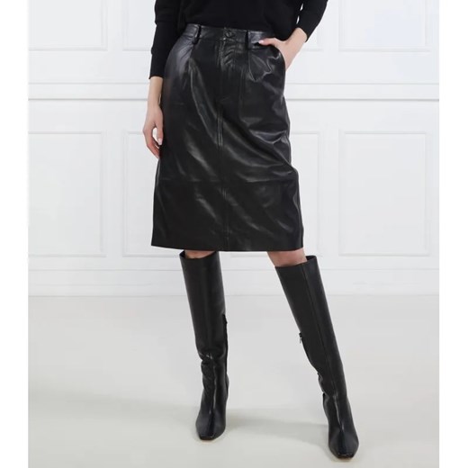 Ba&sh Skórzana spódnica ze sklepu Gomez Fashion Store w kategorii Spódnice - zdjęcie 184323831