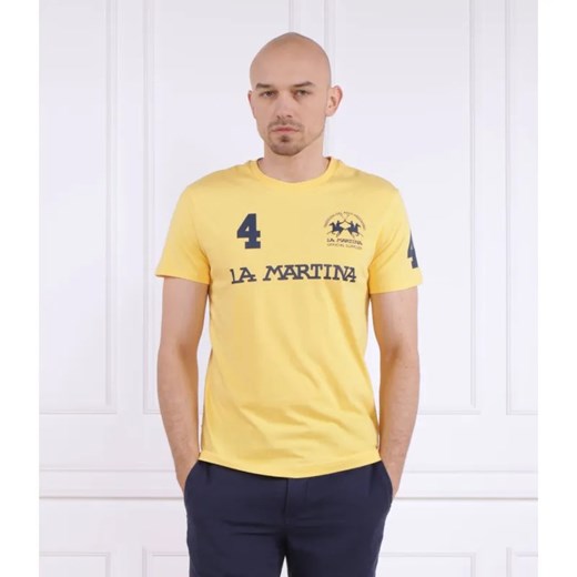 La Martina T-shirt | Regular Fit ze sklepu Gomez Fashion Store w kategorii T-shirty męskie - zdjęcie 184323990