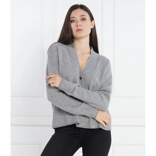 Liu Jo Wełniany kardigan | Regular Fit ze sklepu Gomez Fashion Store w kategorii Swetry damskie - zdjęcie 184323992