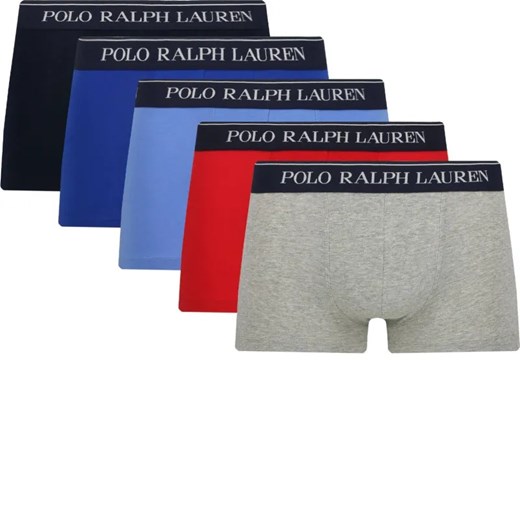 POLO RALPH LAUREN Bokserki 5-pack | Regular Fit ze sklepu Gomez Fashion Store w kategorii Majtki męskie - zdjęcie 184324010
