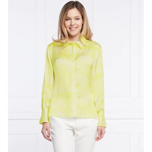 Liu Jo Satynowa koszula | Regular Fit ze sklepu Gomez Fashion Store w kategorii Koszule damskie - zdjęcie 184324011