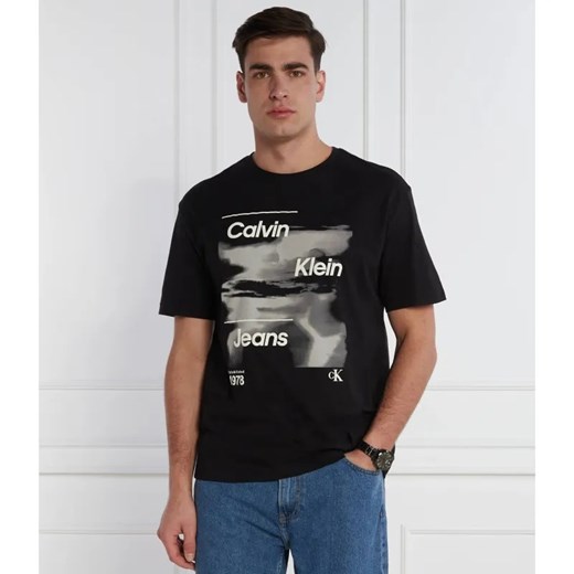 Calvin Klein Jeans T-shirt | Regular Fit ze sklepu Gomez Fashion Store w kategorii T-shirty męskie - zdjęcie 184324030
