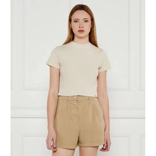Calvin Klein Jeans T-shirt | Cropped Fit ze sklepu Gomez Fashion Store w kategorii Bluzki damskie - zdjęcie 184324032