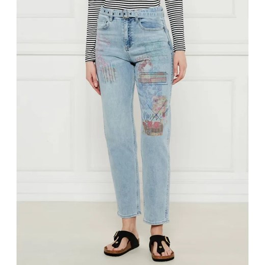 Desigual Jeansy Vaquero | Straight fit ze sklepu Gomez Fashion Store w kategorii Jeansy damskie - zdjęcie 184324060
