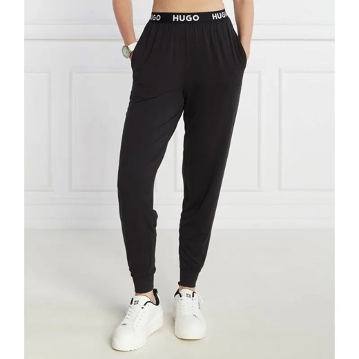 Hugo Bodywear Spodnie od piżamy | Regular Fit ze sklepu Gomez Fashion Store w kategorii Piżamy damskie - zdjęcie 184324090